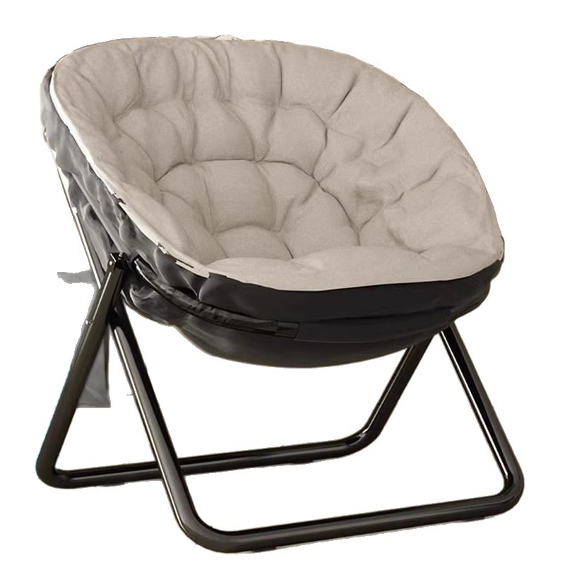 Lazy Dormitory Chair Bedroom Sofa Leisure Single Bedroom Balcony Folding Backrest Recliner with Footrest Leisure Chair