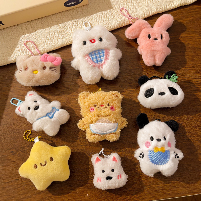 Small Gifts for Event Promotions, Cute Plush Doll Pendants, Doll Backpacks, Keychain Accessories