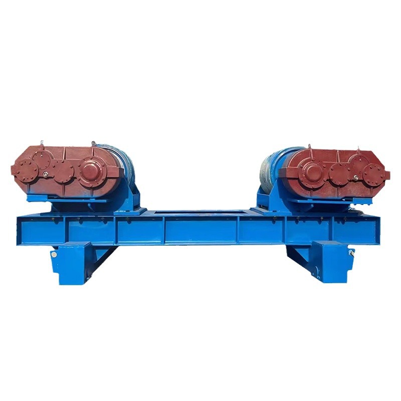 Self-Adjusting Welding Roller Frame with Adjustable Spacing for Wind Turbine Tower Assembly, 10-Ton, 20-Ton, 60-Ton Circular Support Wheel Bracket