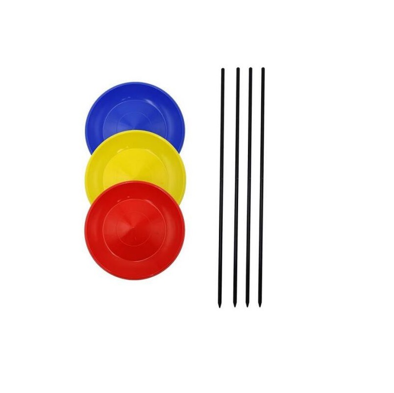 Plastic Juggling Plate Magic Acrobatics Turn Plate Stage Juggling Props Performance Props Sense Training