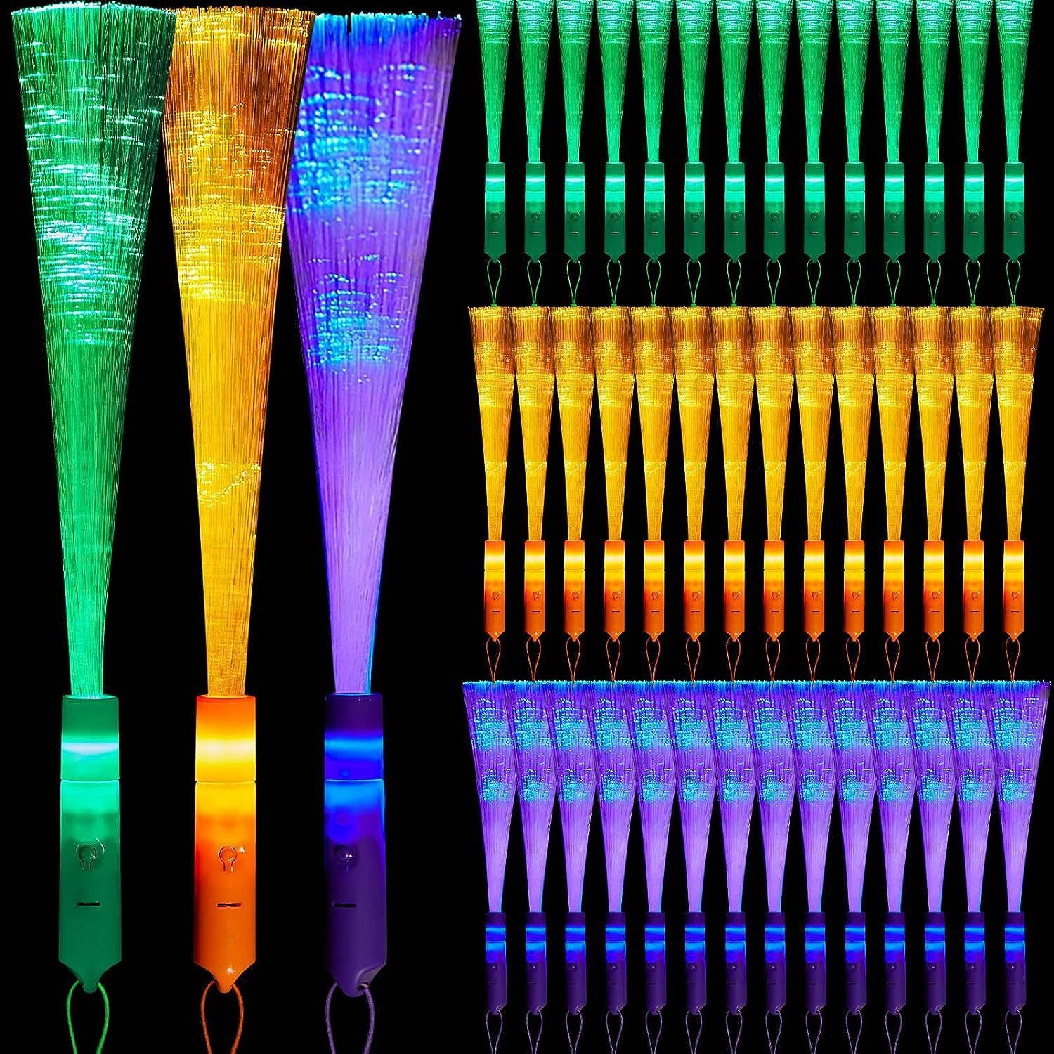 4-Color Led Colorful Glow Stick Concert Wedding Birthday Gift Party Halloween Christmas Glitter Stick Toy