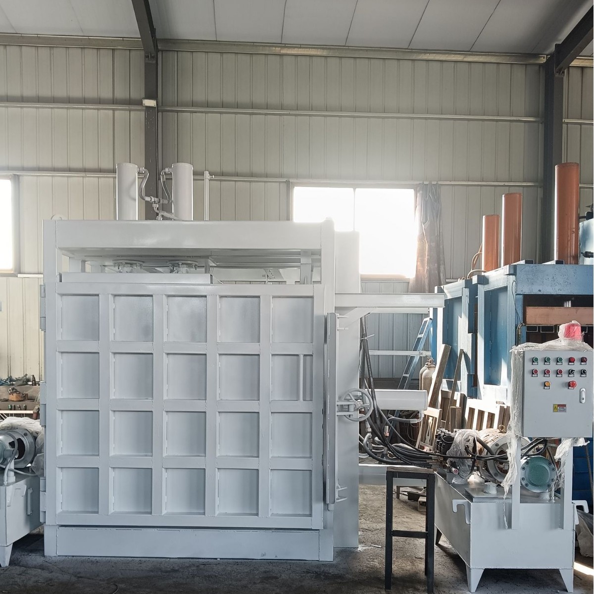 Chemical material shaper palletizing pallet material shaper zinc oxide whole pallet material shaper