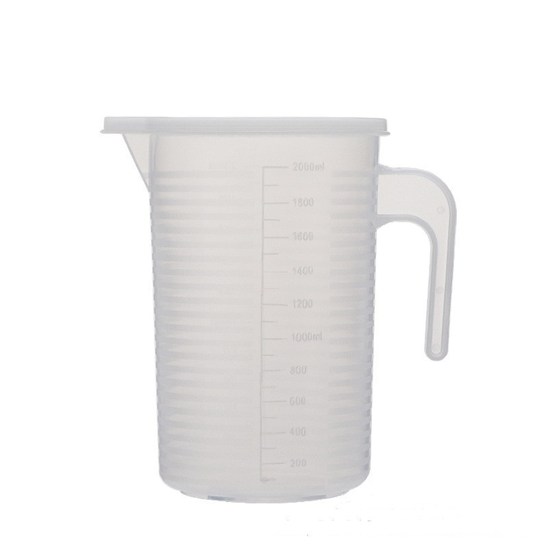 Measuring cup thickened plastic with scale food grade scale cup experimental measuring cup beaker measuring cylinder scale plastic cup