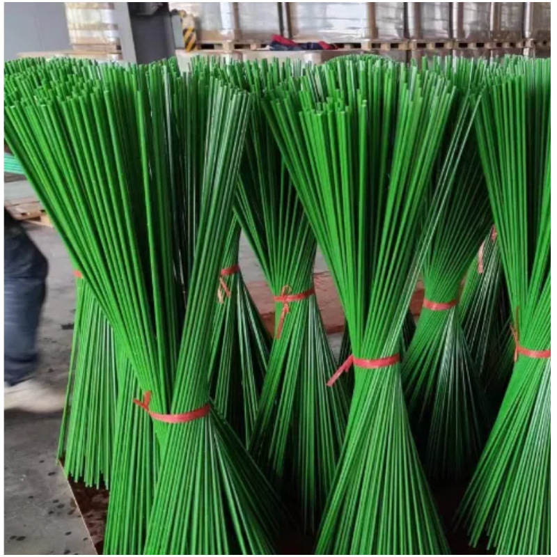Colored glass fiber rod hollow glass fiber tube alkali-free solid agricultural vegetable glass fiber rod seedling special small arch shed