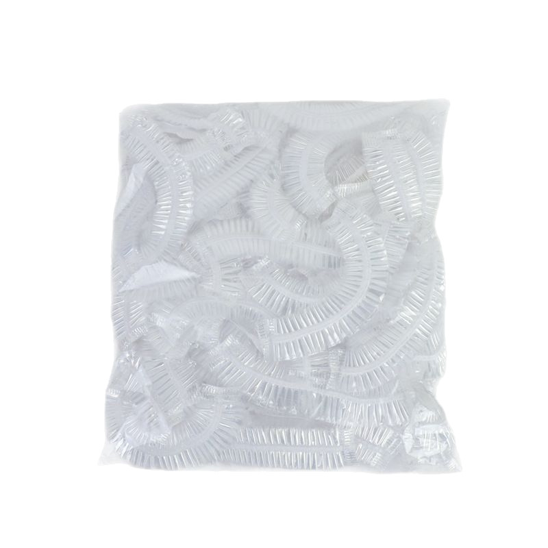 Disposable shower cap hotel room bag thickened shower cap beauty salon hair dye cap dustproof oil waterproof