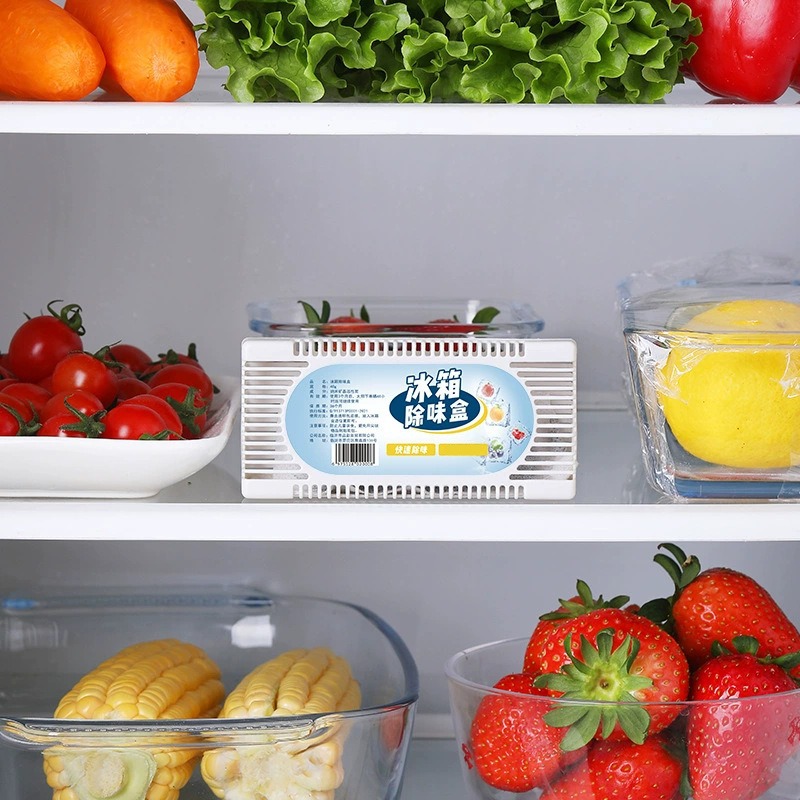 Refrigerator Deodorizer Box Mineral Crystal Activated Carbon Bag Deodorizer Air Purification Freezer Deodorant Wholesale Deodorant
