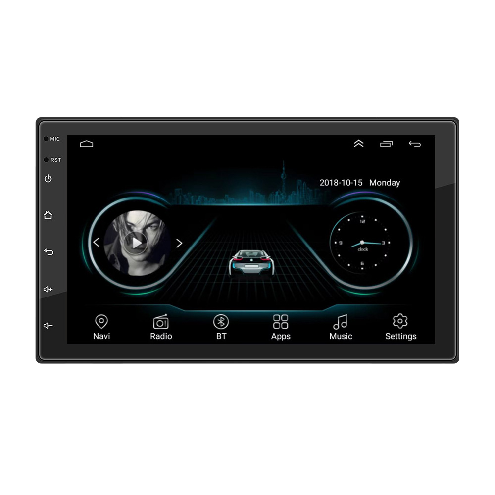 Cross-border 7/9/10 inch universal high-definition large-screen car Bluetooth player car Android GPS navigation all-in-one
