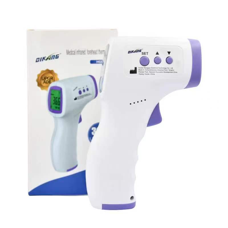 Ручной инфракрасный бесконтактный термометр, быстрое измерение температуры, термометр для лба с голосовым оповещением, оптовая продажа