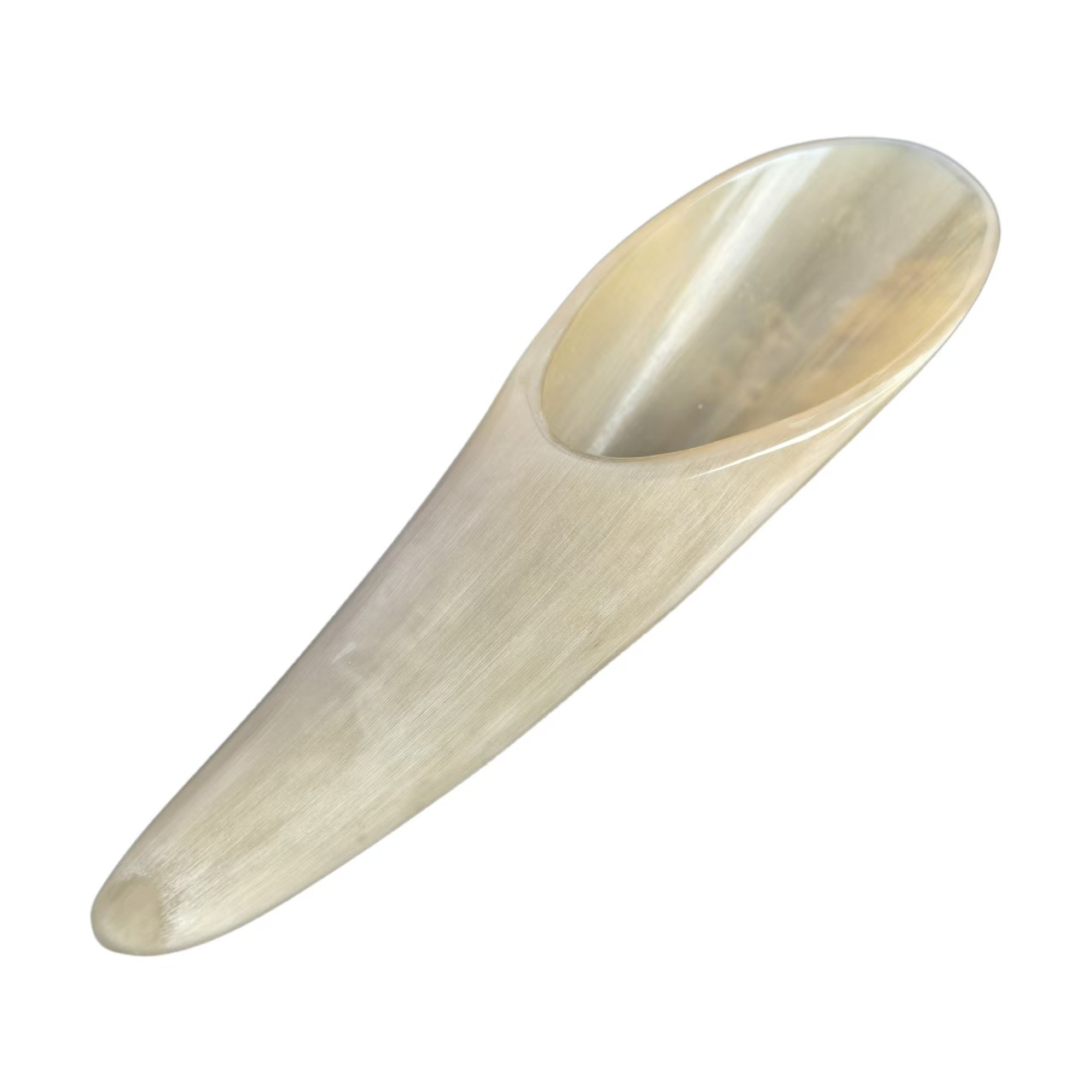 Natural Horn Scraping Tube Tea Peony Whole Body Back Face Large Small Long Scraping Board Massager Wholesale