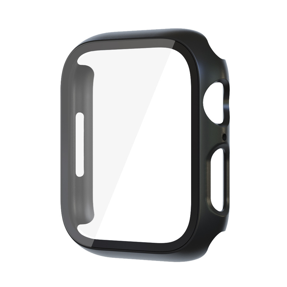 Suitable for Apple Watch 11 Full Series Apple Watch Cases, Pc Matte Spray-Coated Tempered Film Integrated Full-Cover Case