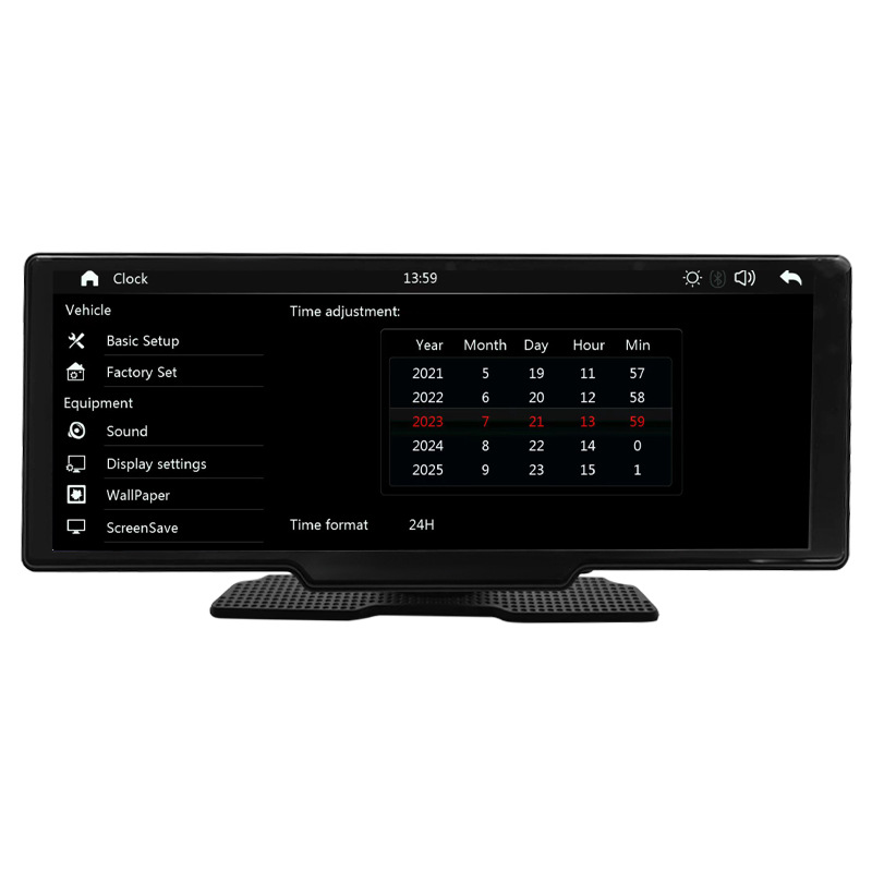 Cross-Border 10.26-Inch 4K High-Definition Front and Rear Dual-Recording Driving Recorder 1080P Carplay Mp5 High-Definition Screen