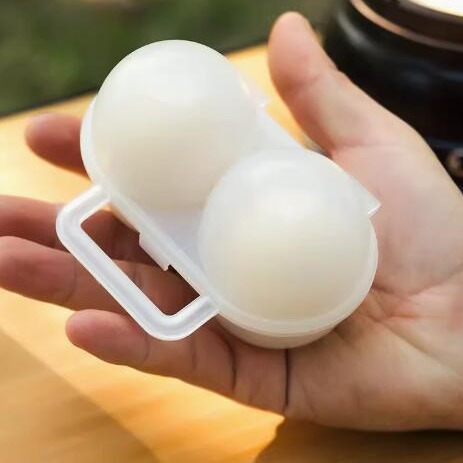 Outdoor portable egg box anti-fall egg storage box travel anti-shock camping anti-shatter egg tray breakfast egg box