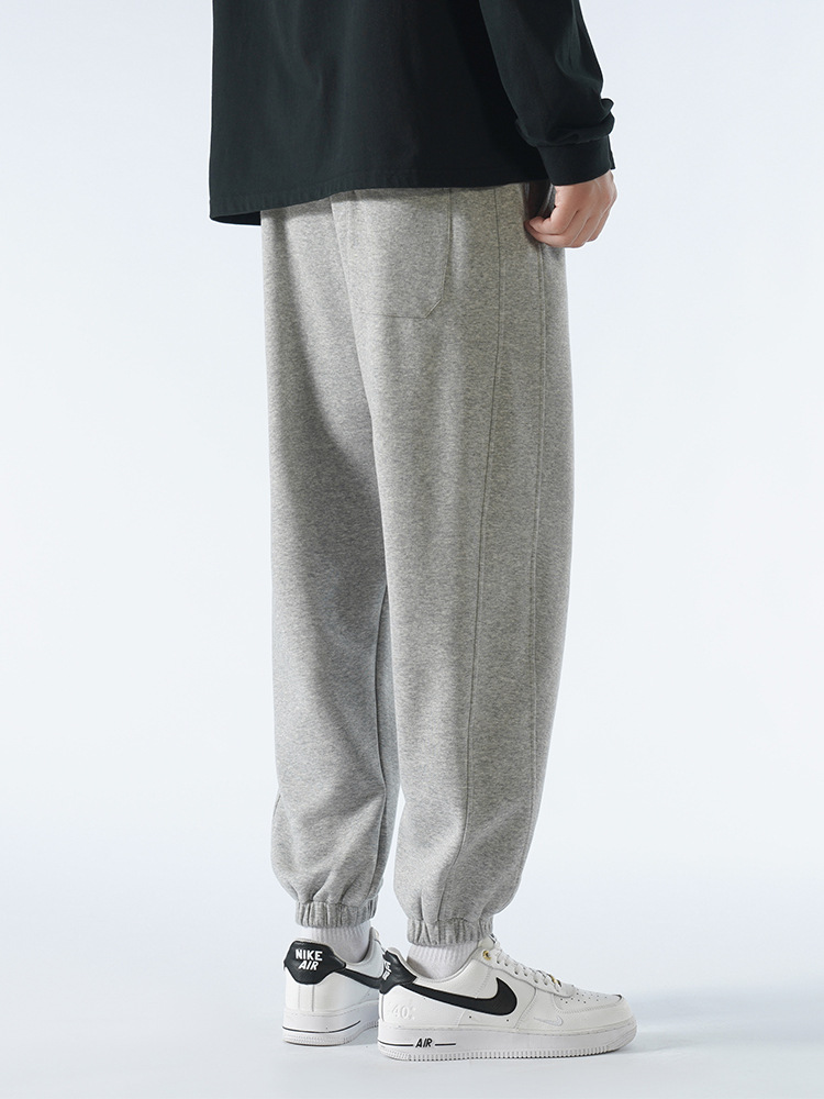 Sports Pants Men's Autum Black Loose Leggings Casual Pants Autum and Winter New Men's Sweatpants Men's Pants