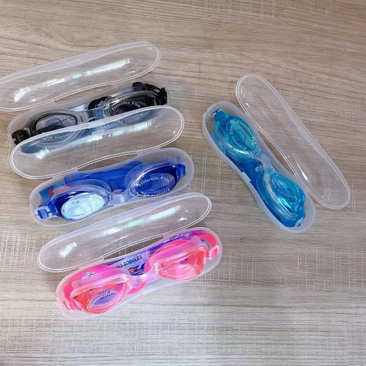Silicone swimming goggles children swimming goggles professional training waterproof anti-fog HD swimming glasses manufacturers spot wholesale