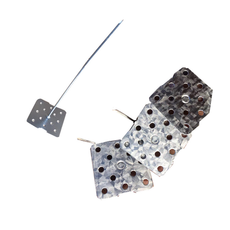 Building interior and exterior wall welding porous insulation nail home decoration building materials insulation material self-adhesive mesh porous insulation nail