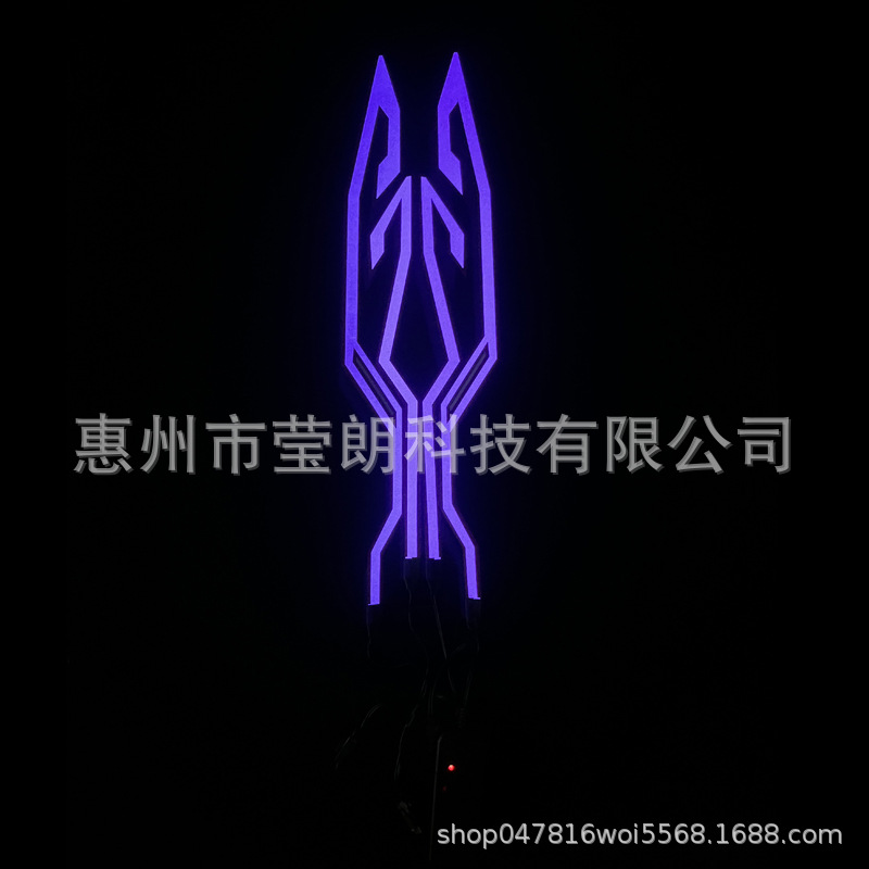 Motorcycle riding helmet cold light strip decoration self-adhesive light emitting light car led atmosphere light emitting light strip