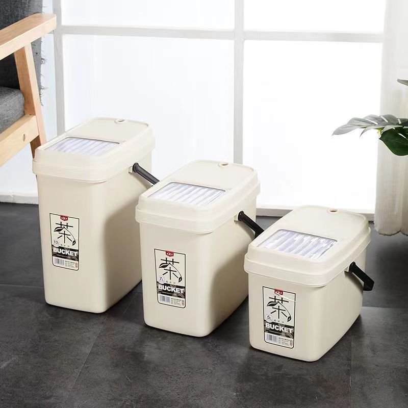 Tea Bucket Tea Dregs Bucket Tea Bucket Tea Set Drainage Bucket Plastic Tea Bucket Kung Fu Tea Set Living Room Household Tea Tray Bucket