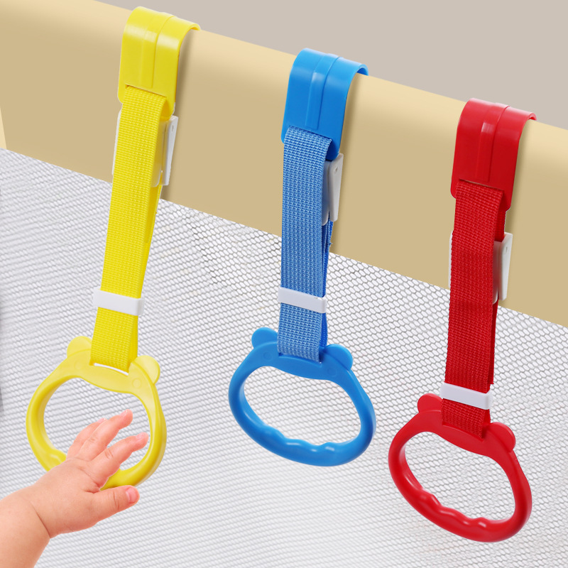 Game bed pull ring baby learn to stand hand pull ring hanging ring baby bed car toddler pull ring retail wholesale