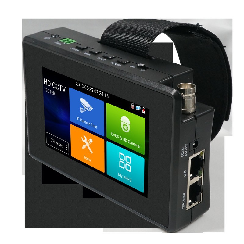 Netcom Ipc-1800Adh Plus Network Engineering Coaxial Five-In-One Video Surveillance Tester English