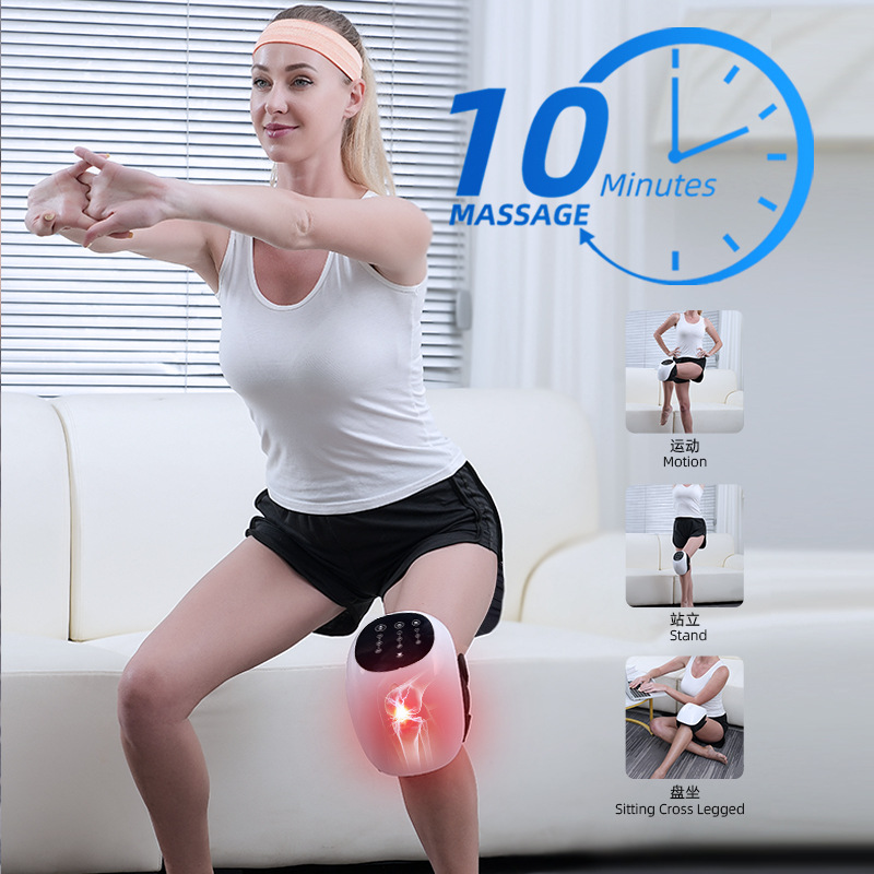 New Home Air Wave Airbag Knee Massager Knee Massager Red Light Vibration Knee Pressure Physiotherapy Instrument