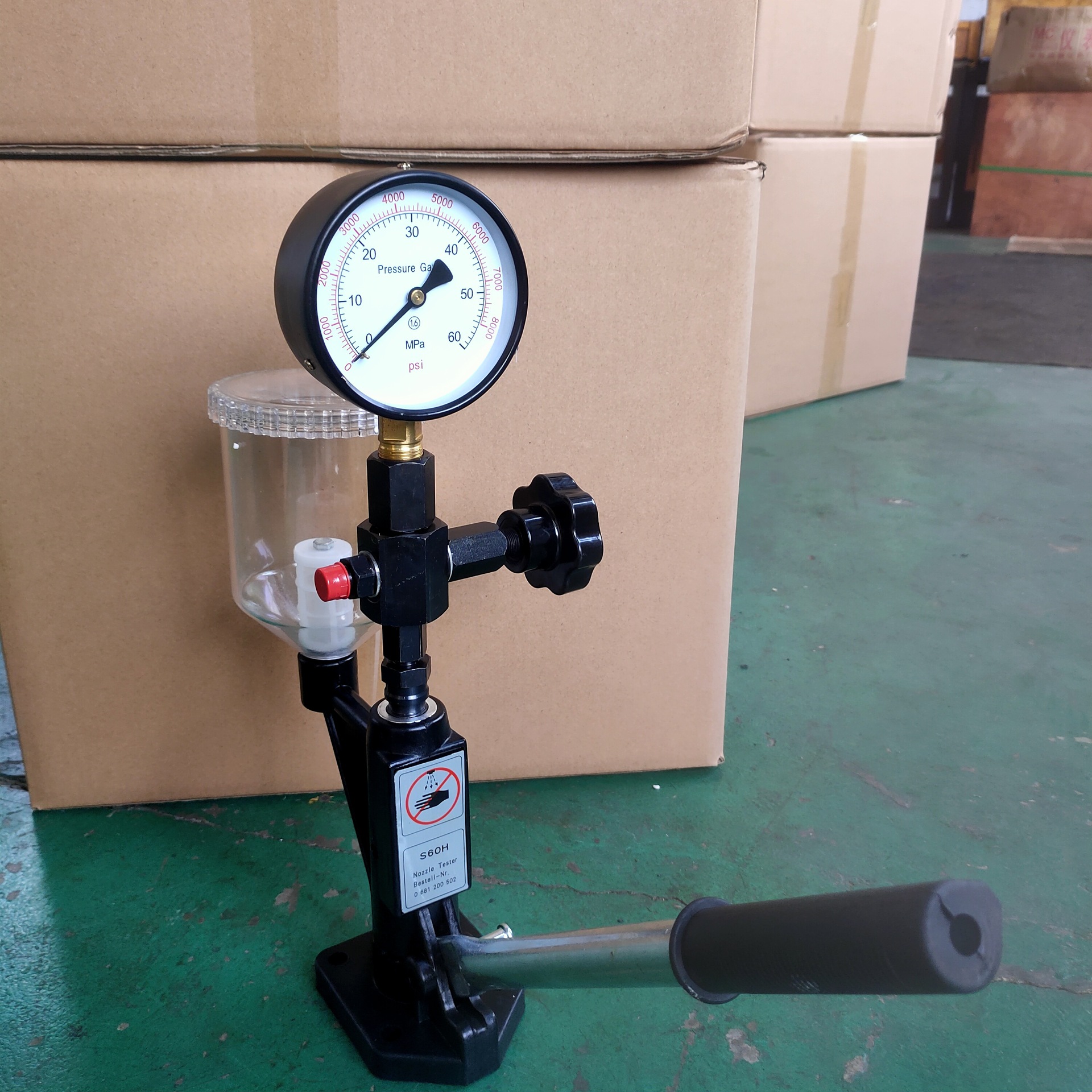 Factory sales large Congyou nozzle tester S60H calibration nozzle calibrator nozzle test bench