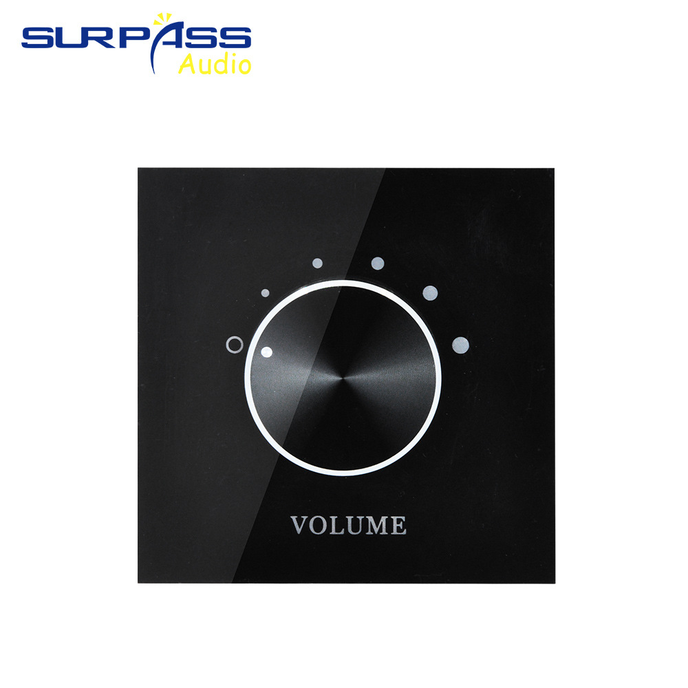 86 type resistance tuning switch volume adjustment sound panel sound control glass radio switch background music
