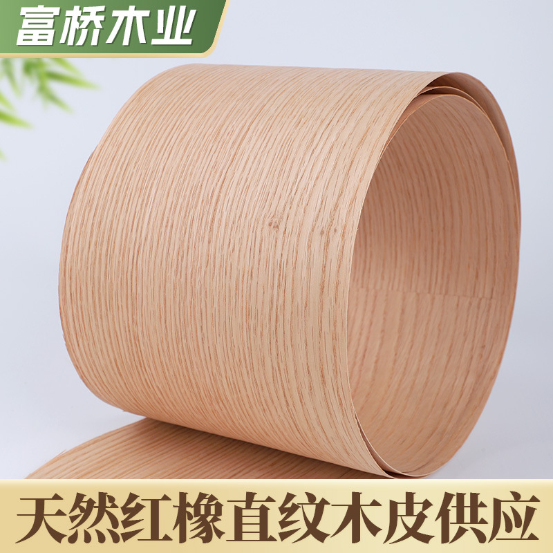 Натуральный красный дуб, древесина с прямым волокном, для домашнего декора, строительные материалы, инженерная мебель, декоративные панели, шпон для дверей