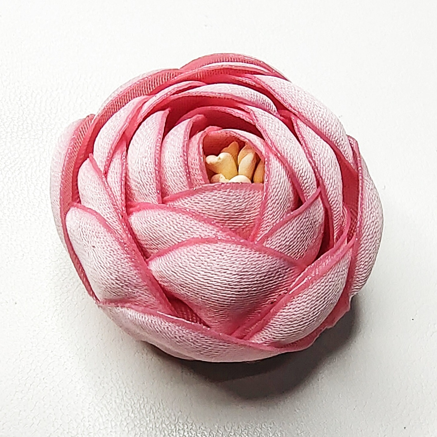 Korean-style fabric baked edge rose flower clothing accessories corsage shoe flower groom flower DIY jewelry accessories