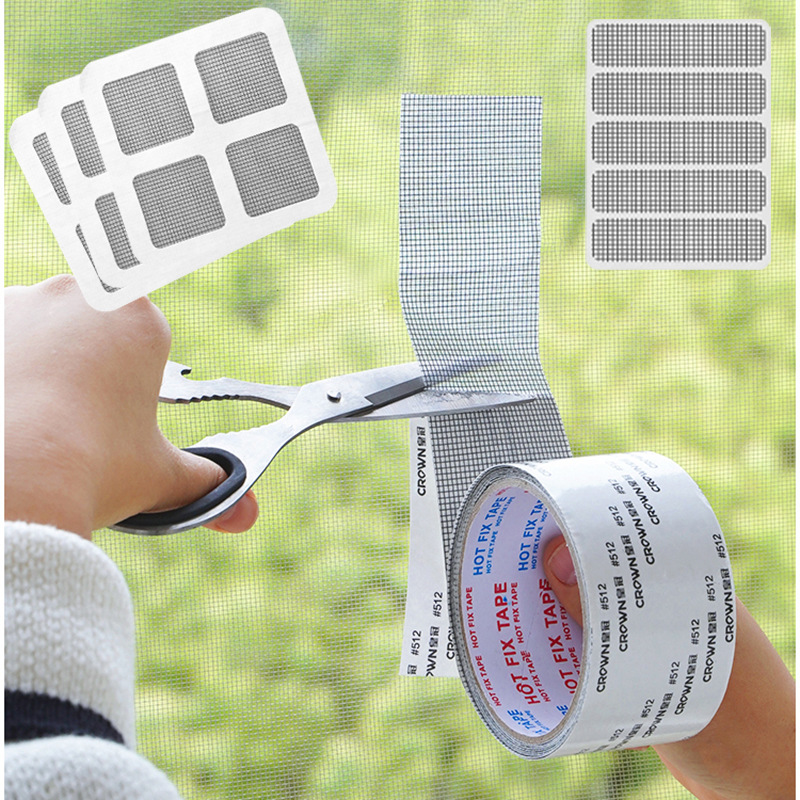 3 pieces of household mosquito screen door and window gauze mesh repair piece screen window repair subsidy hole repair screen window sticker supply
