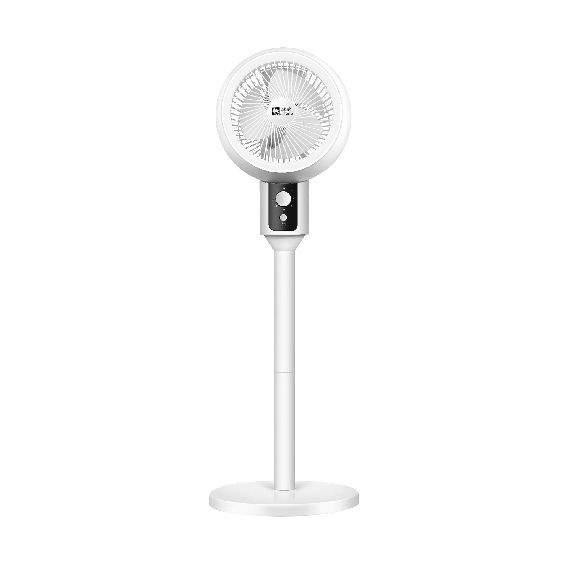 Cross-Border Trade Electric Fan Telescopic Table with Voice Remote Control Desktop Portable Home Floor Fan Circulation Fan