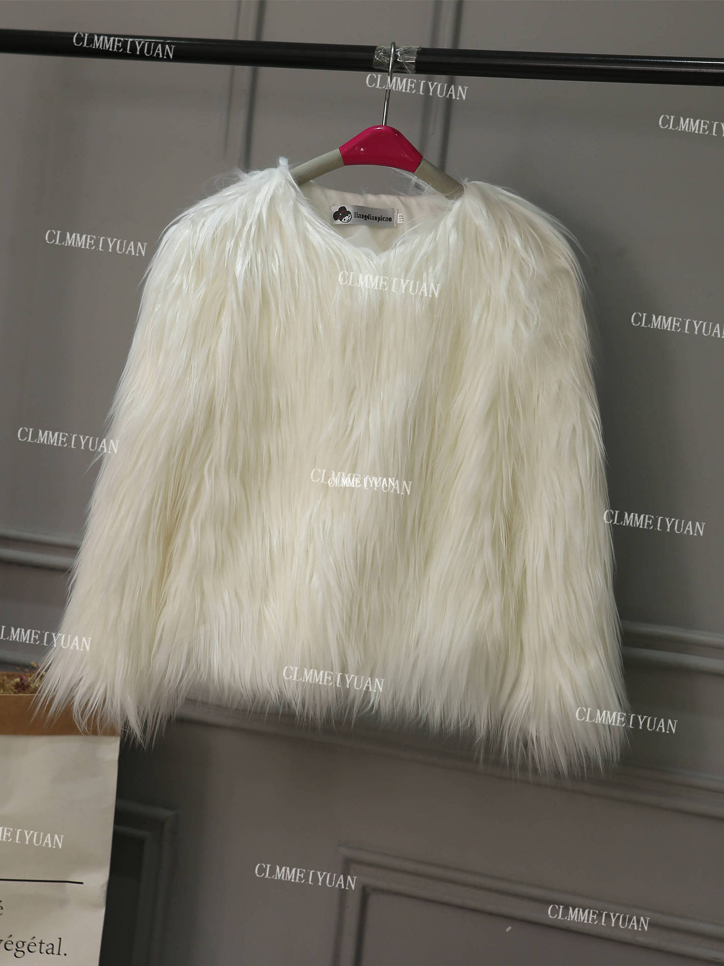 Женская меховая куртка 2017 года, осень-зима, длинный рукав, свободный фасон