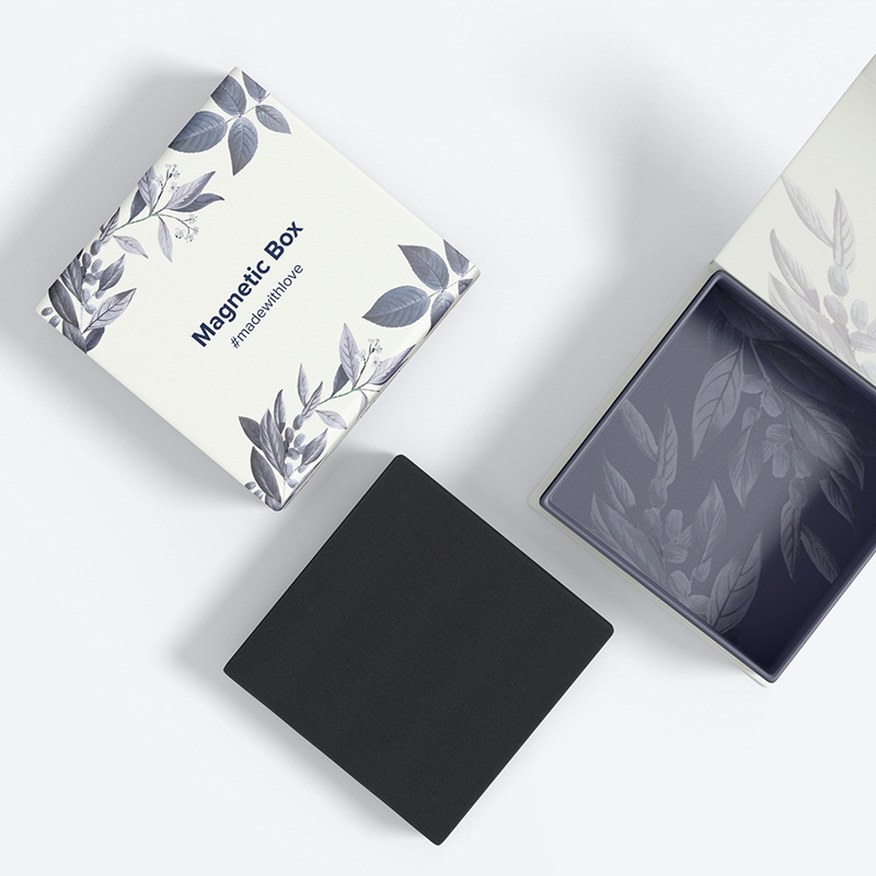 High-End Cosmetics Book-Shaped Box, Heaven and Earth Cover Packaging Box, Custom Jewelry Box, Souvenir Gift Box, Custom Logo Printing