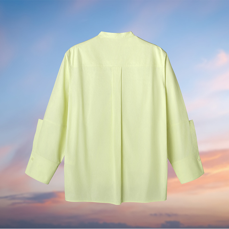 [DZ] JH Junhong 2024 New Women's Thin Long Sleeve Shirt Top