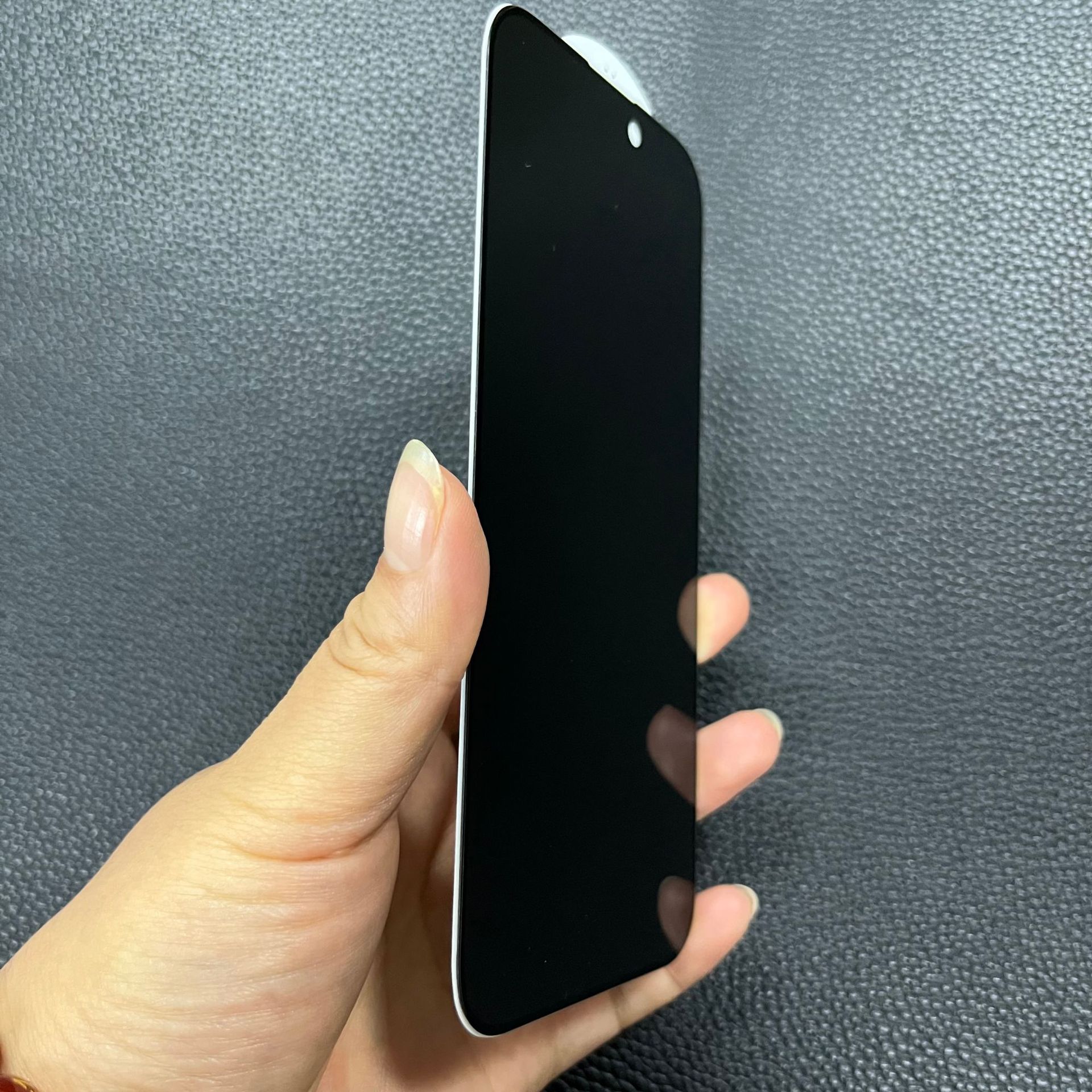 Anti-Peeping Tempered Film Suitable for Apple 17Pro Anti-Peeping 13Pro Anti-Peeping Film Iphone16 Full-Screen Mobile Phone Film