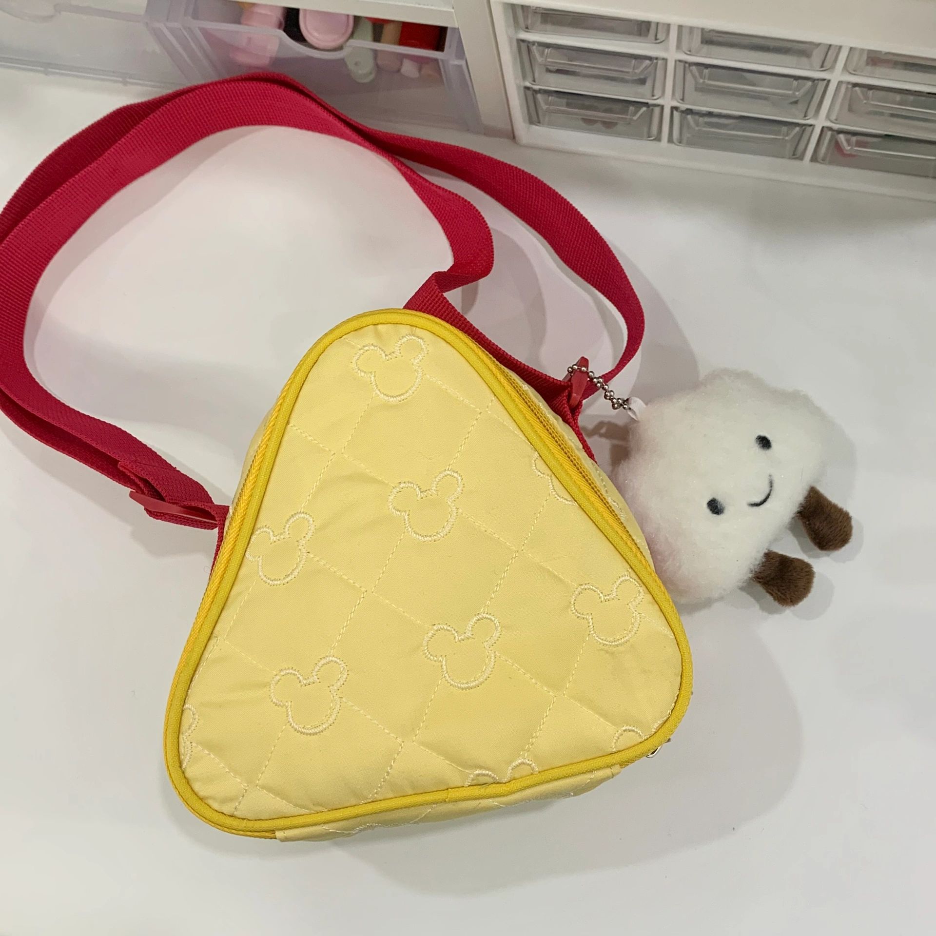 Sandwich Makeup Bag Storage Bag Camera Bag Small Bag Cosmetic Bag Storage Bag Washing Bag Lunch Box Bag Red Envelope