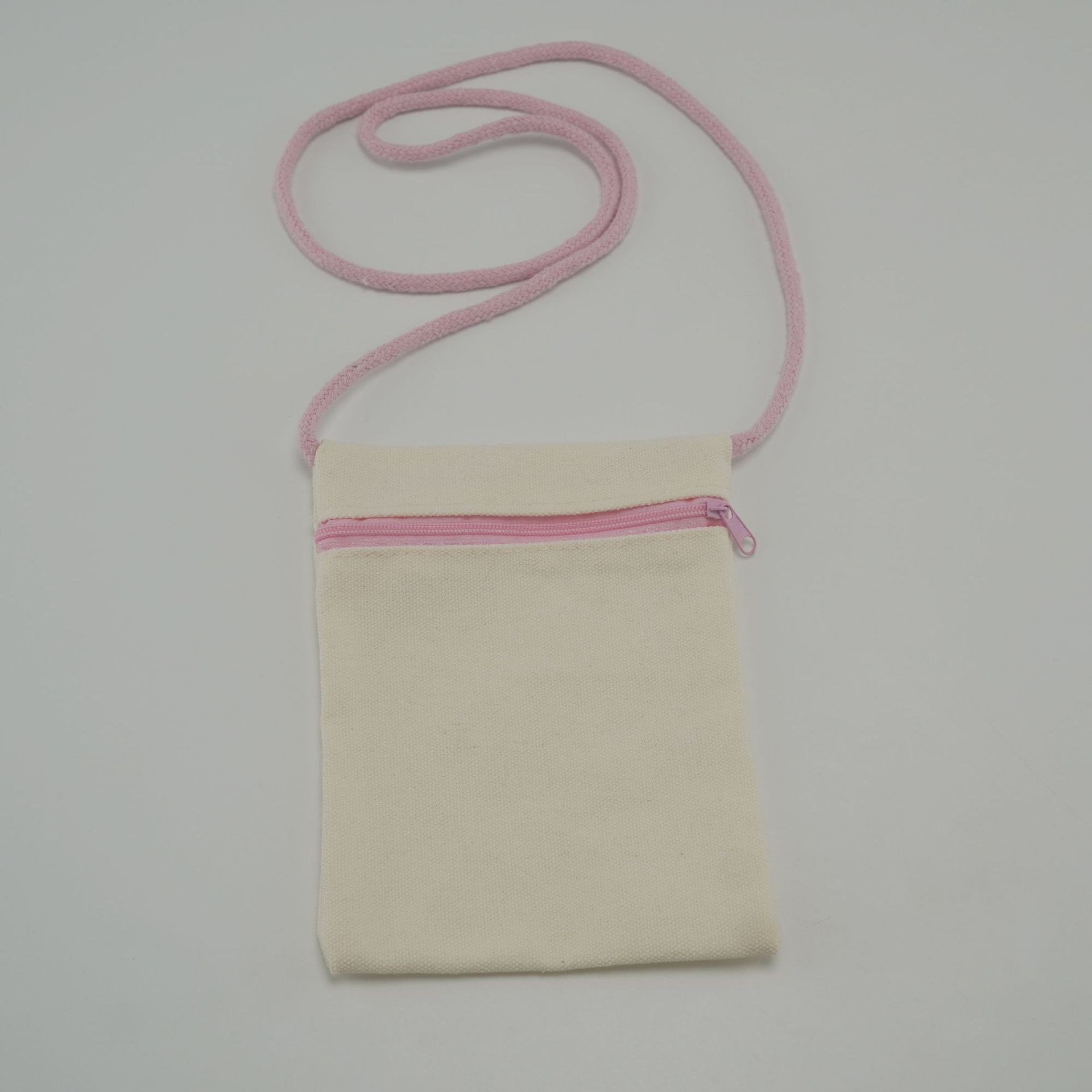 Amazon Cross Border Children DIY Painting Beige Canvas Bag Shoulder Bag Satchel Small Backpack Birthday Party Chest Bag