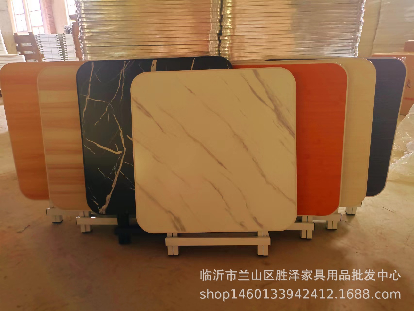 Portable and Simple Small Table for Renting, Easy-To-Use Dining Table, Foldable Table, Household Dining Table, Small Apartment Dining Table, Square Shape