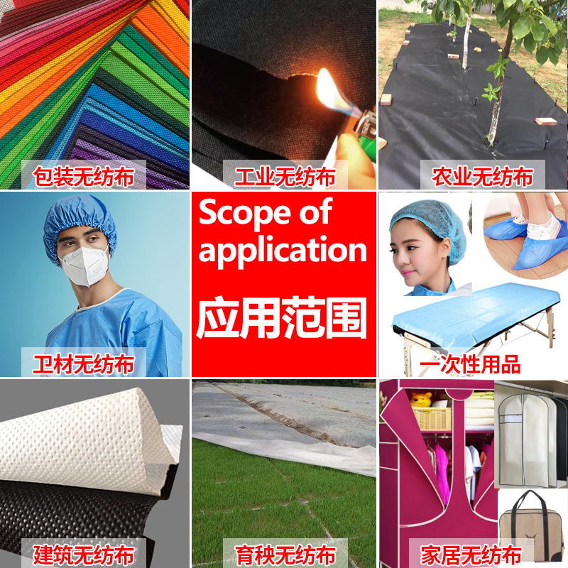 Manufacturer Produces Polypropylene Spunbonded Pp Non-Woven Non-Woven Agricultural Anti-Weed Compartment Covering Protective Packaging Anti-Aging