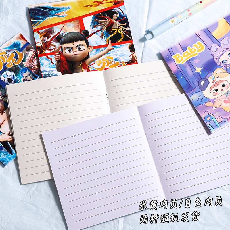 Christmas Cartoon A7 Capybara Pocket Notebook Student Encouragement Prize Mini Lined Notebook Portable Small Notebook 16