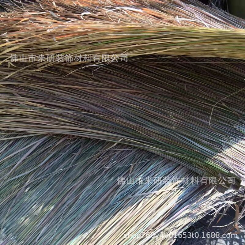 Real Thatched Grass House, Natural Thatched Umbrella, Real Straw Pavilion, Real Straw Roof Decoration, Anti-Corrosion and Insect-Proof Treatment