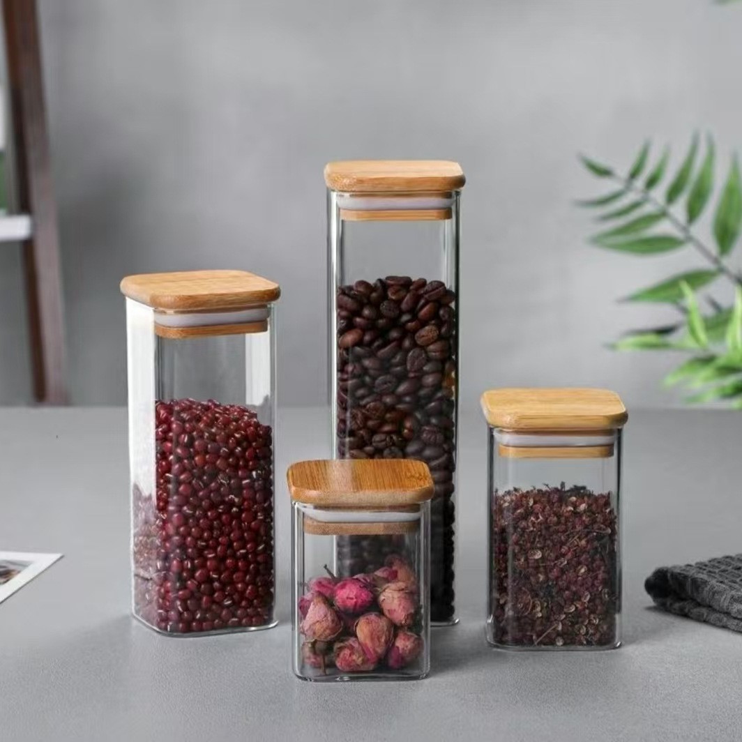 Glass Tea Can, Sealed Can, Tea Storage Can, Tea Packaging Box, Small Tea Can, Portable Black Tea and Scented Tea Can