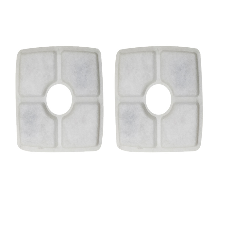 Square Pet Water Dispenser Filter Element Foreign Trade Activated Carbon Filter Cotton Cat Water Dispenser Filter Element