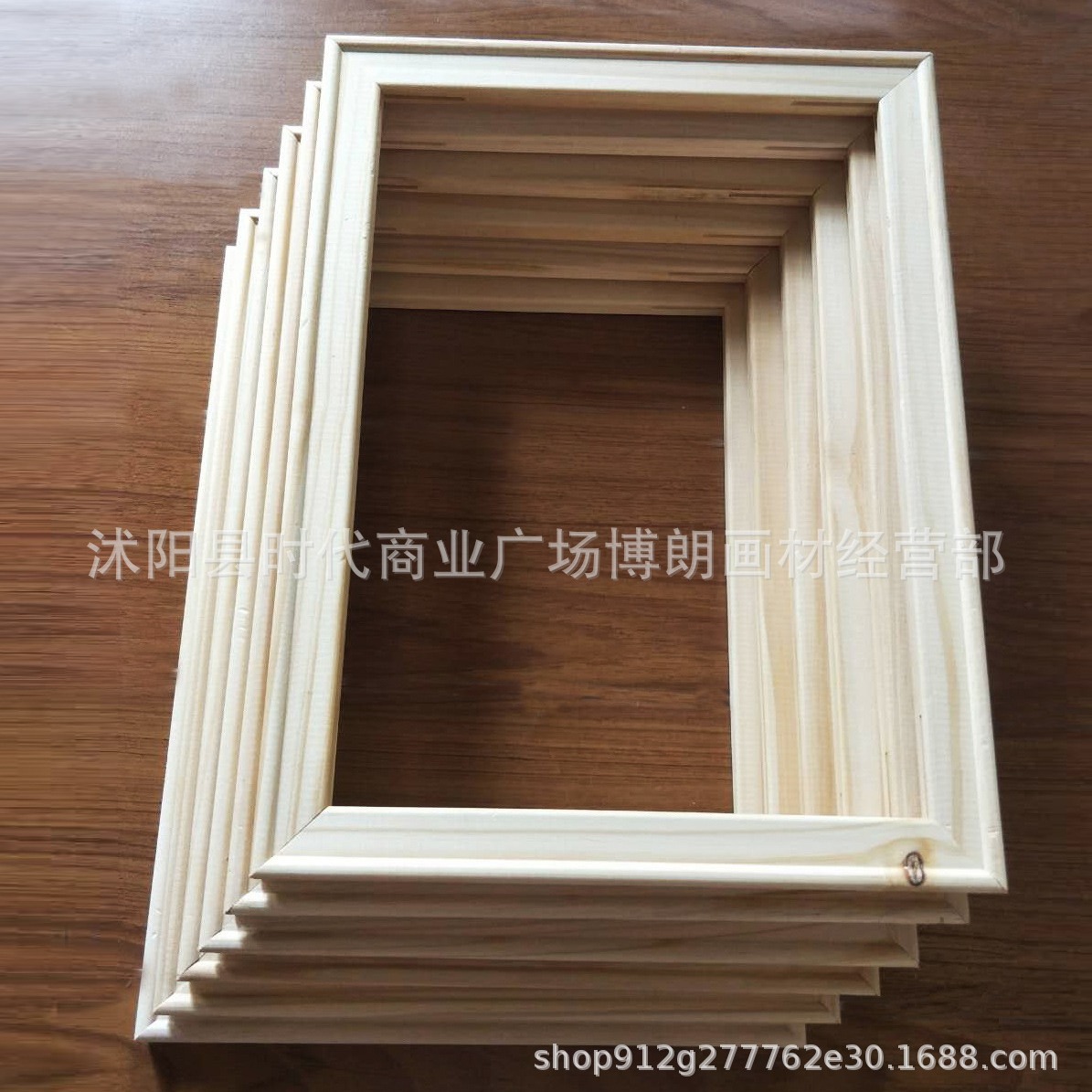 Factory wholesale oil painting frame lines solid wood strips pine wood frame strips inner frame digital oil painting frame strips