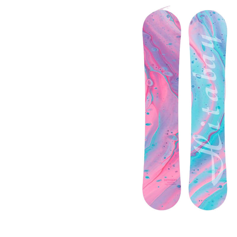 Snowboard Ski Equipment Snowboard Set New Adult Men's and Women's Flat Flower Carving Skateboard Complete Set