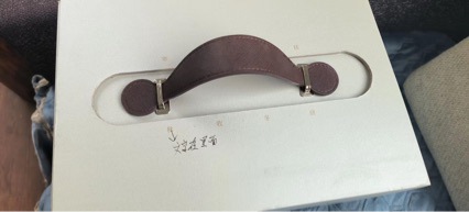 Manufacturer Produces Gift Box Leather Handle Pu Leather Handle with Leather Handle Pu Satchel Genuine Leather Bag with Leather Rope Hand Strap