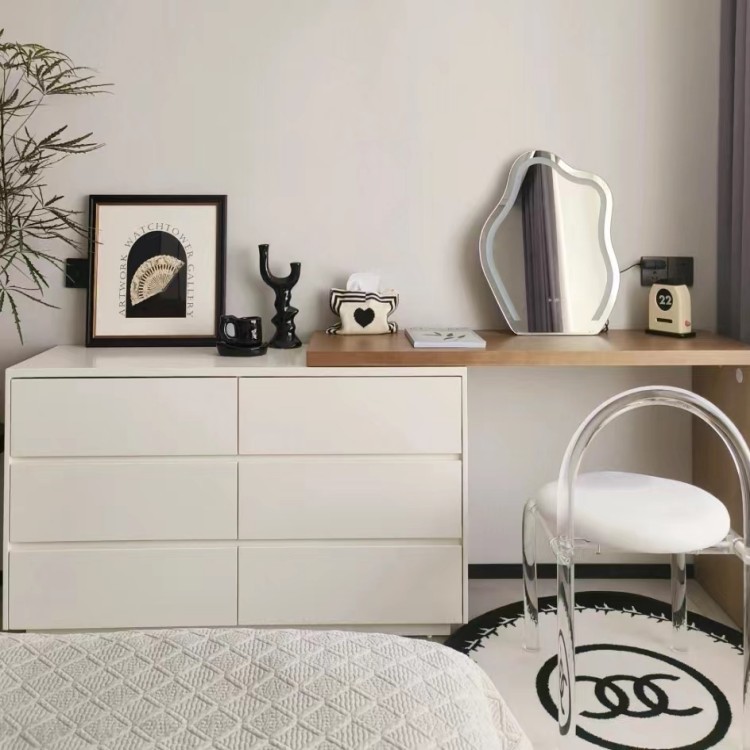 Современный туалетный столик, интегрированный стол для главной спальни, простой стиль