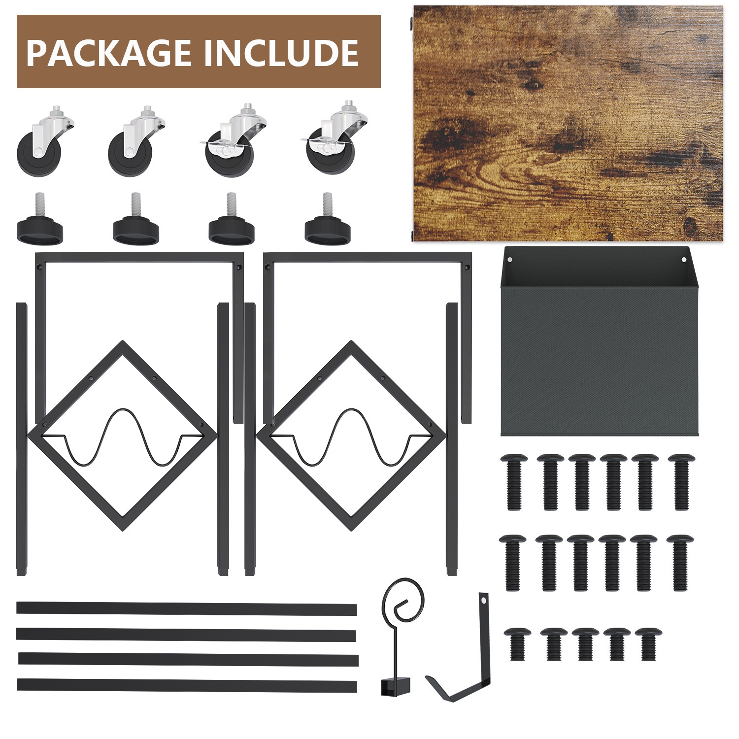 Home Retro Style Cd Storage Rack Carbon Steel Creative Living Room Small Side Table Vinyl Record Storage Rack Simple Bookshelf