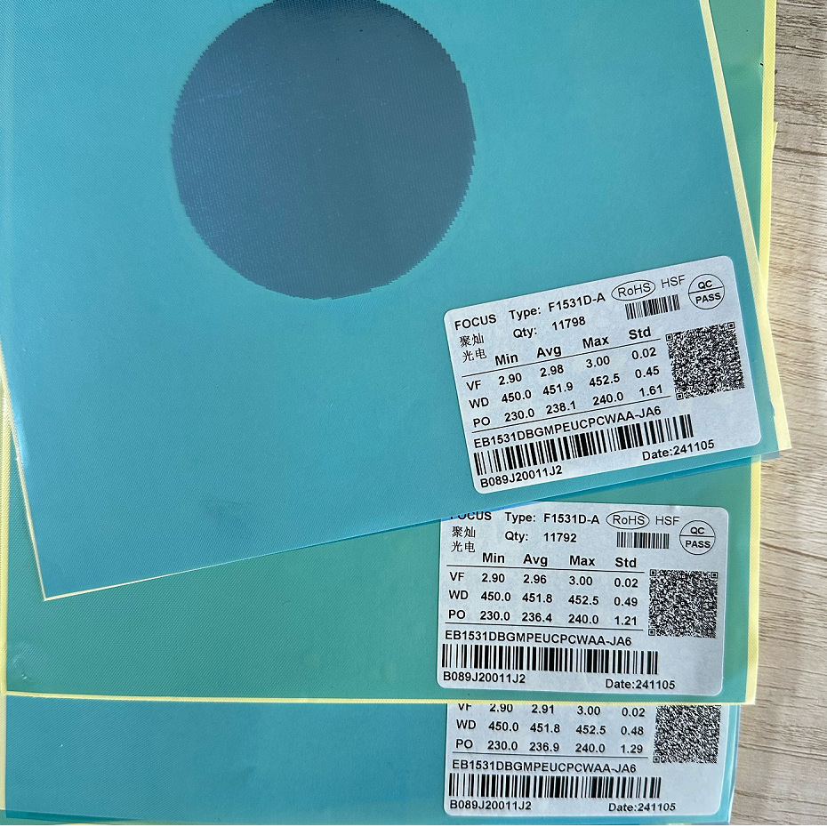 Flip-Up 1530 Spot Supply Original Genuine Square Chip Cob Flip-Up Blue Light Led Chip