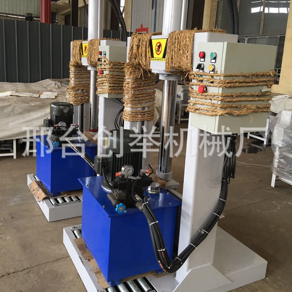 Glue Cutting Machine Rubber Oil Pressure Glue Cutting Machine Hydraulic Plastic Film Roll Single Knife Vertical Cutting Machine
