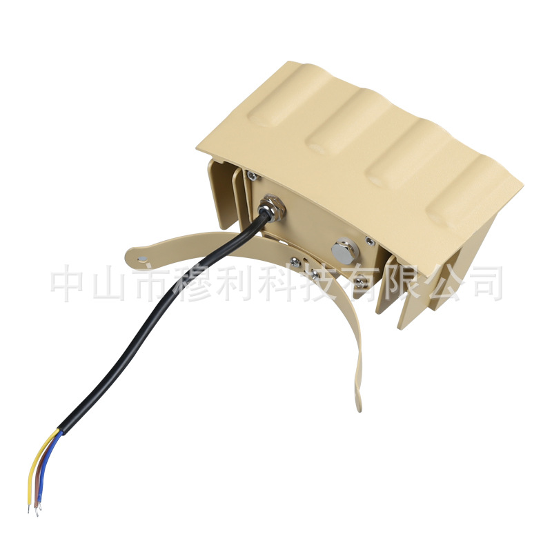 Outdoor landscape lighting corrugated lamp 85-265W light tree lamp 10W ancient building crescent tile lamp projection lamp